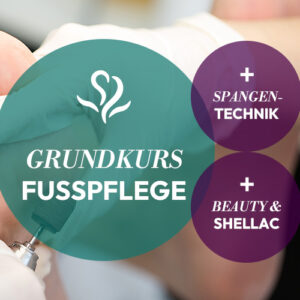 Bundle: Fußpflege Grundkurs, Beauty & Shellac, Spangentechnik